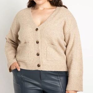 Cardigan Sweater With Pockets 18/20W